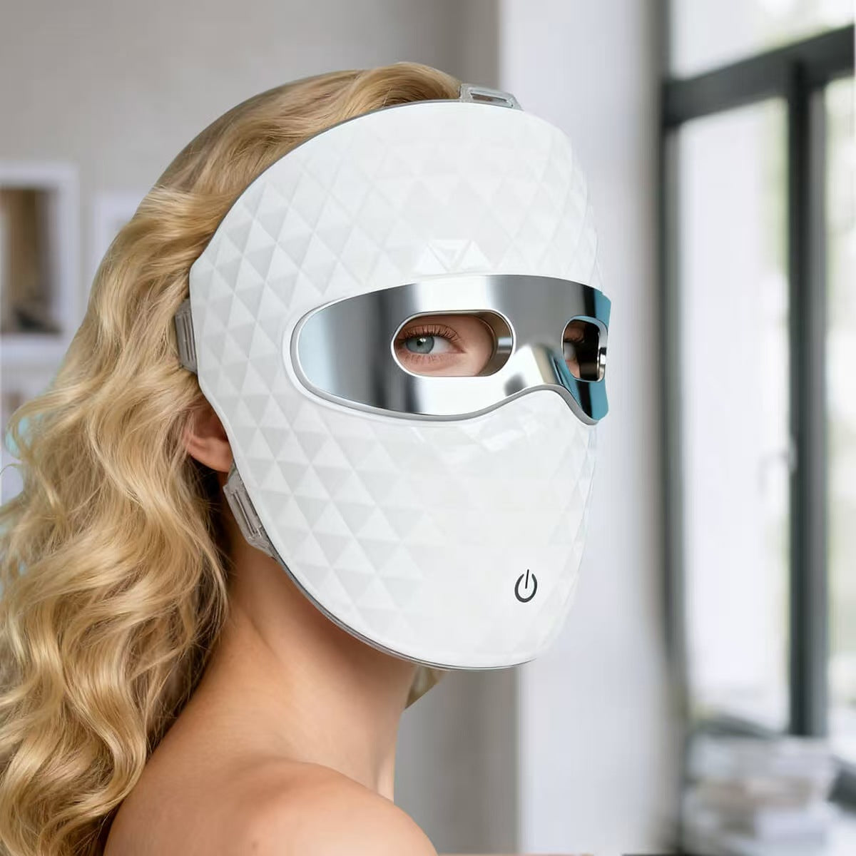 LED Face Mask — Red & Blue Light Therapy