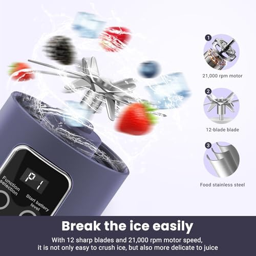 Portable USB Blender — Smoothies Anywhere