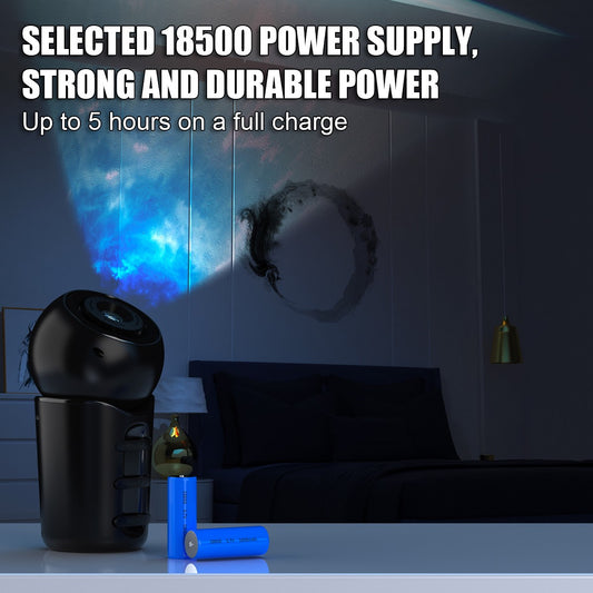 Galaxy Star Projector — 360° Room Transformation