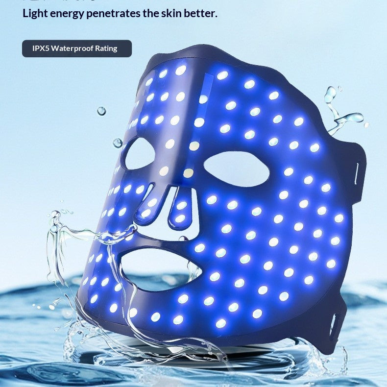 LED Face Mask — Red & Blue Light Therapy