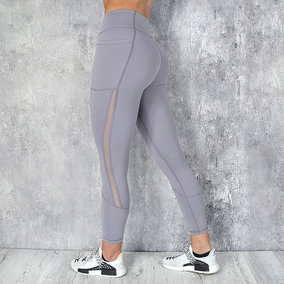Women's Leggings with Pockets and Breathable Mesh