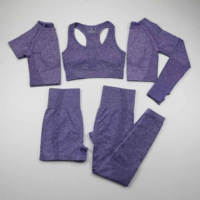 Womens Seamless Yoga Set
